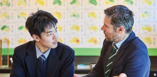 Jerry Pei (Year 11) and Cameron Pyle
